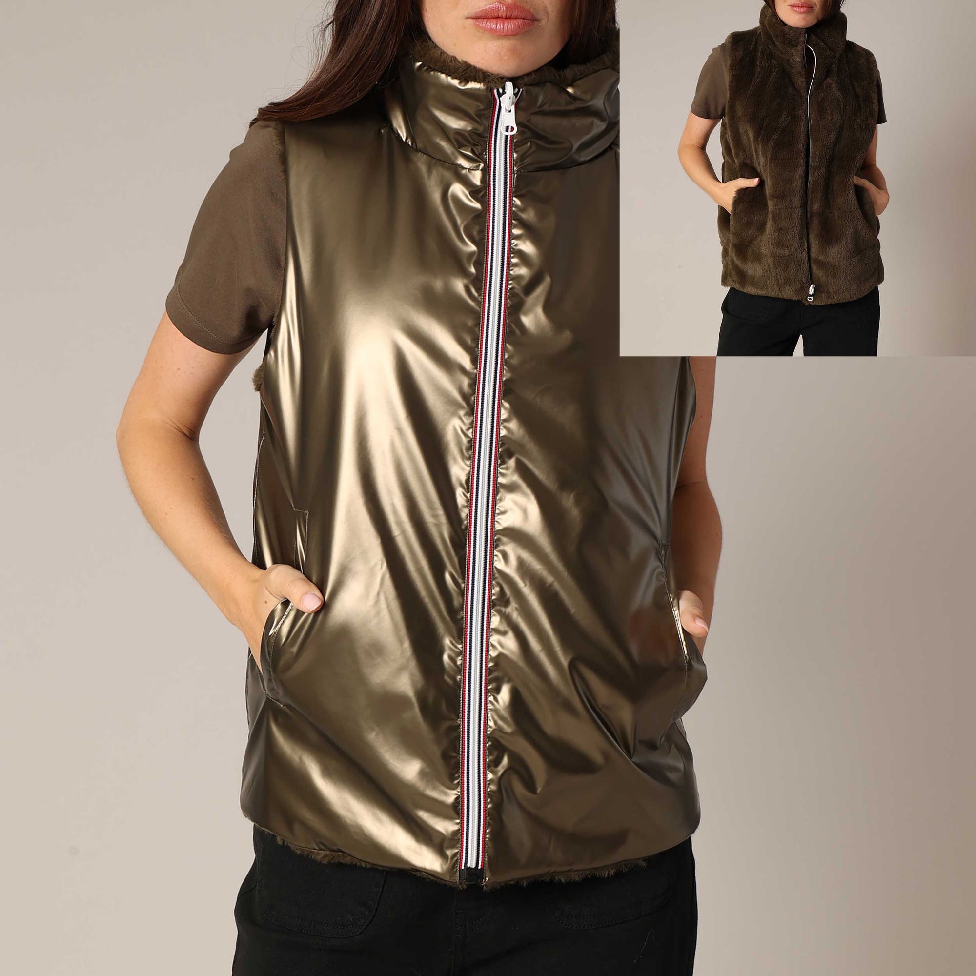 Veste Femme kaki