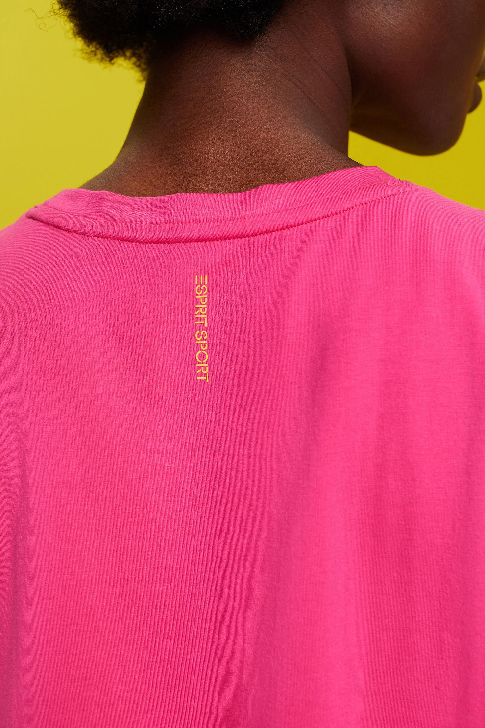 T-shirt en coton d’allure sportive