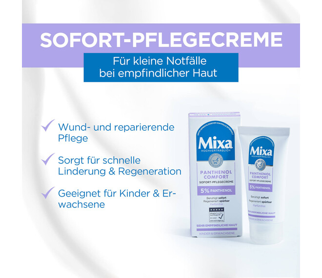 Mixa Panthenol Comfort Sofort Pflegecreme