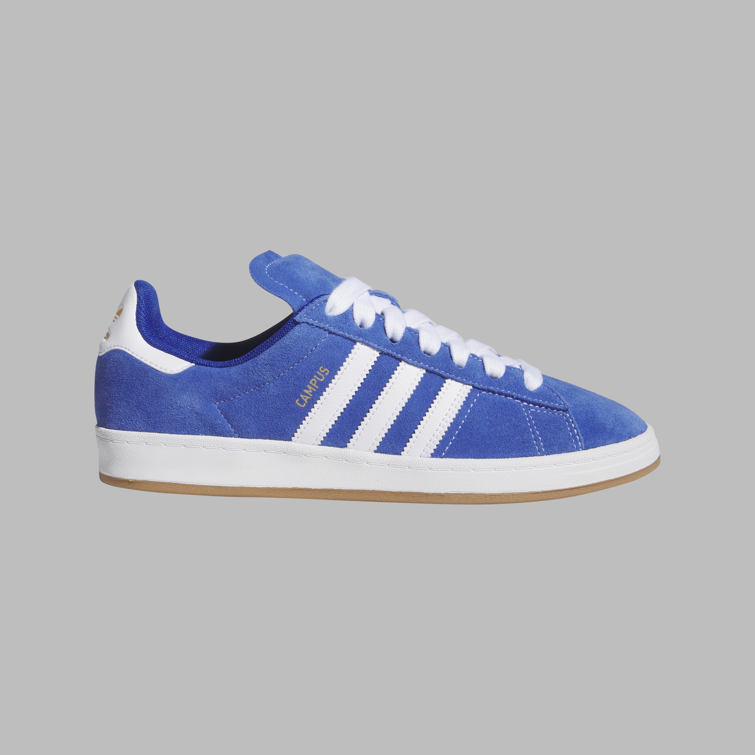 Adidas Skateboarding Campus ADV Royal Blue Cloud White Gold Metallic 7 US / 40 EU