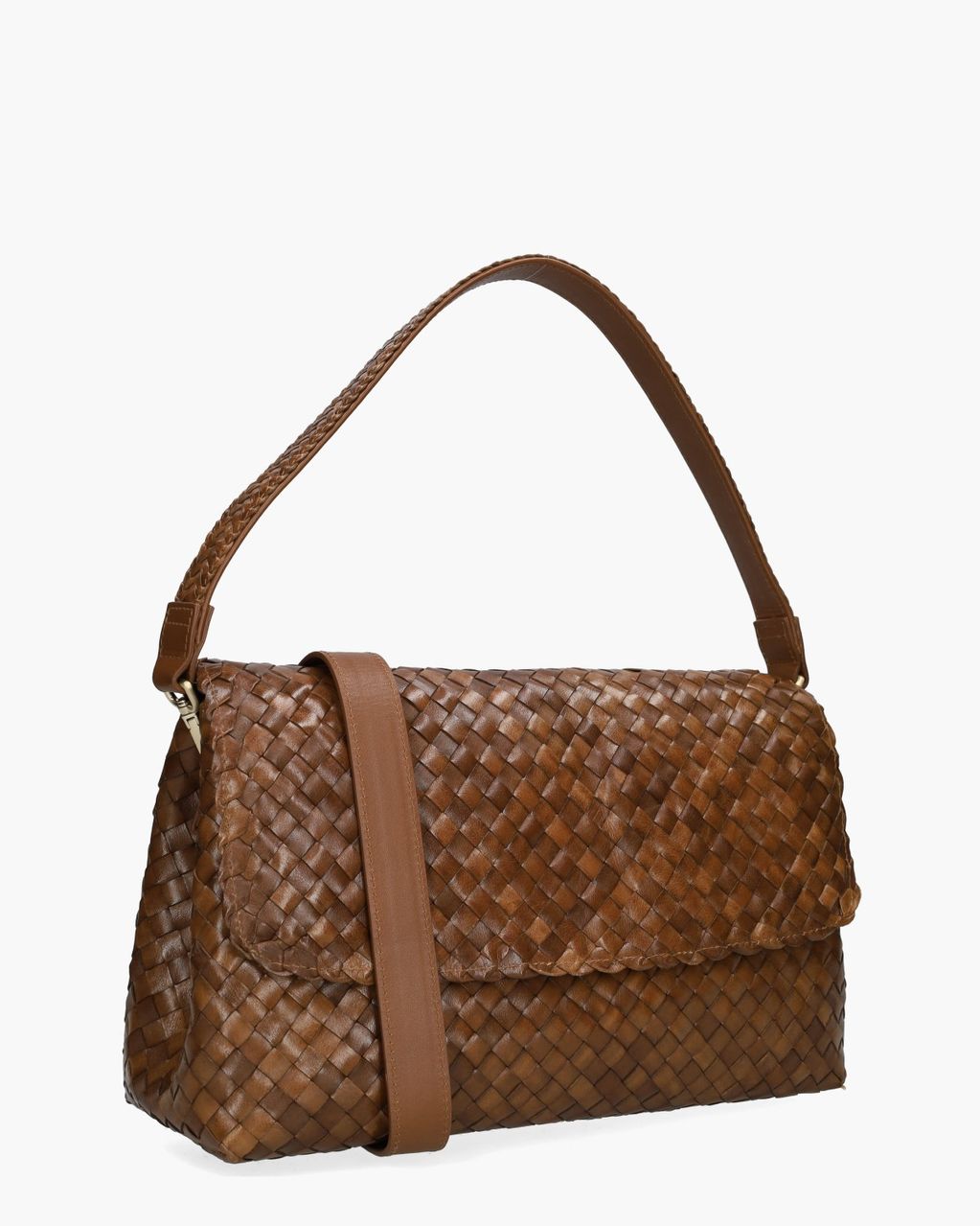 Allan K Caroline Large Dama Donkerbruin Tas