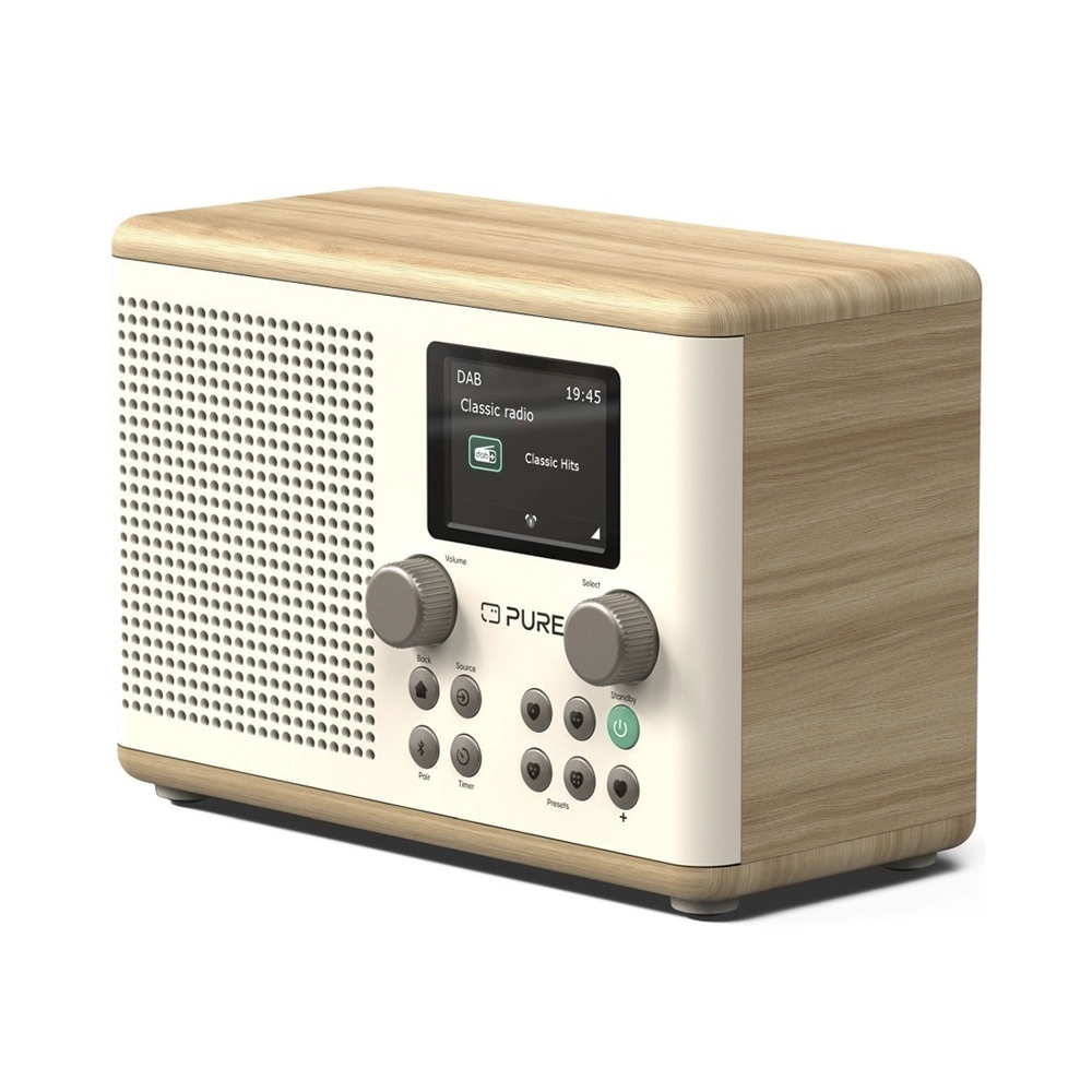 Pure Classic H4 Radio Baumwollweiss