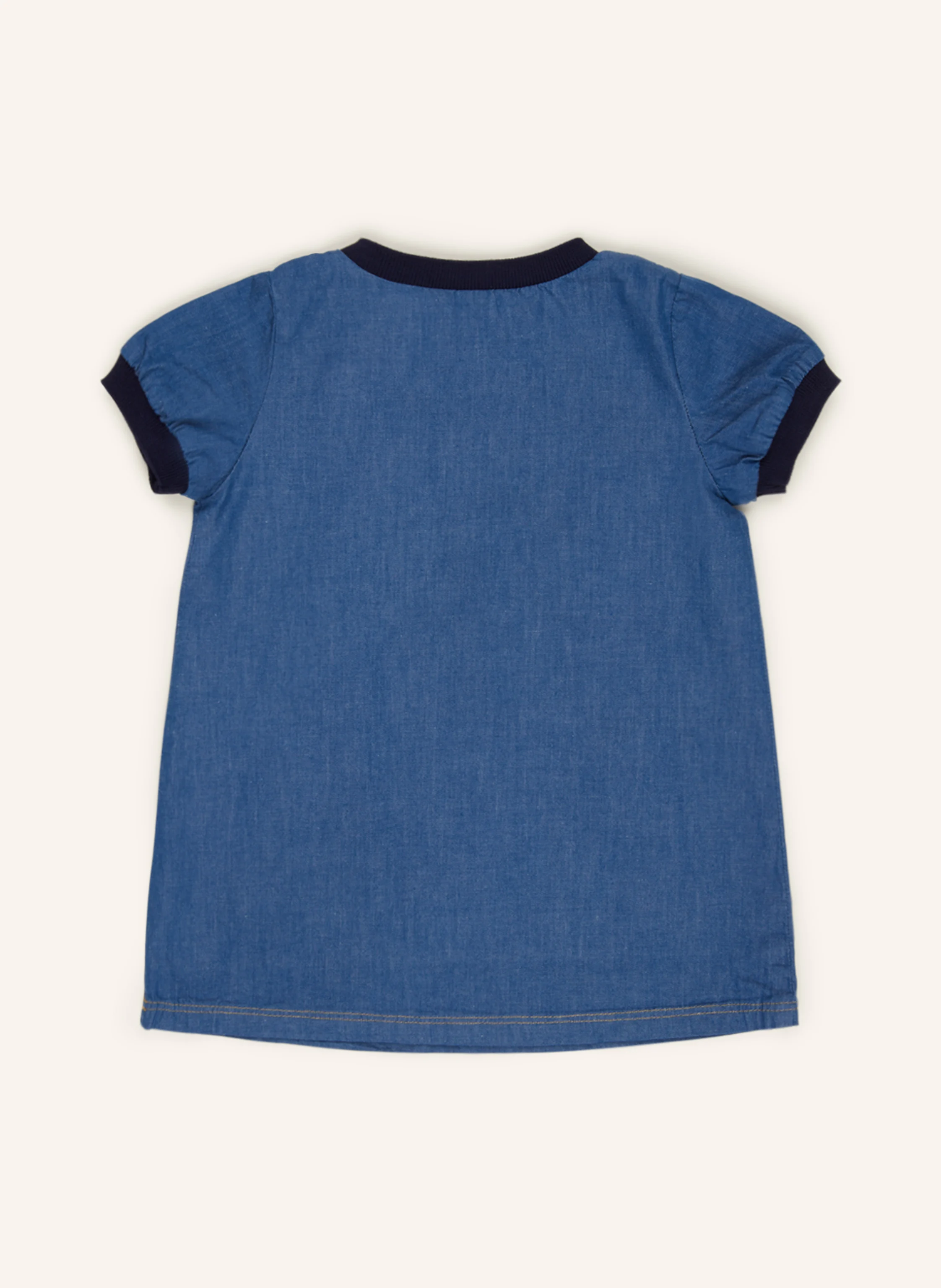 MONCLER enfant Kleid in Jeansoptik