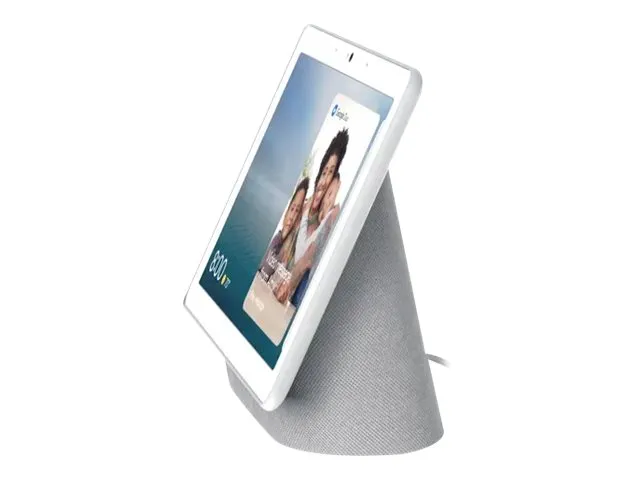 Google Nest Hub Max, Google Assistant, Rektandel, Hvid, 25,4 cm (10