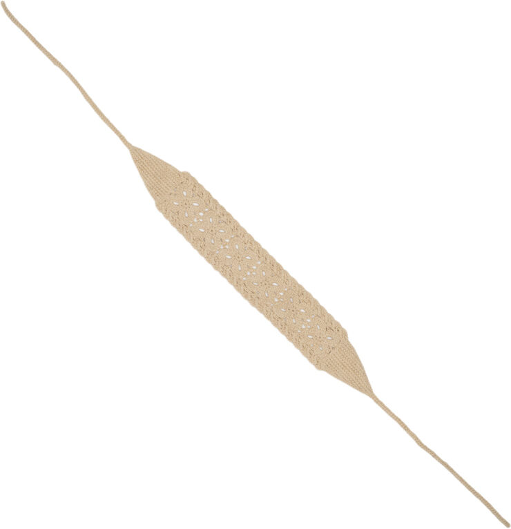 Sui Ava Bohemian Headband Beige