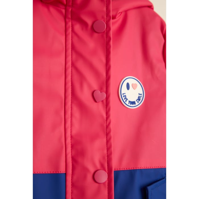 Veritas-Kids waterafstotende jas colourblock
