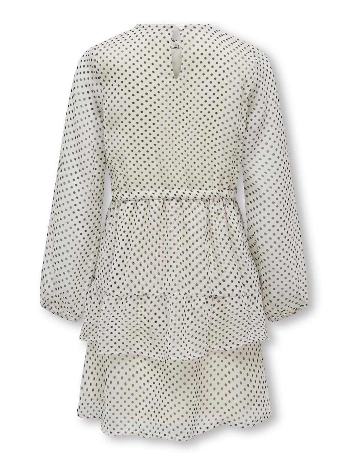 KOGROBEY Kurzes Kleid Creme