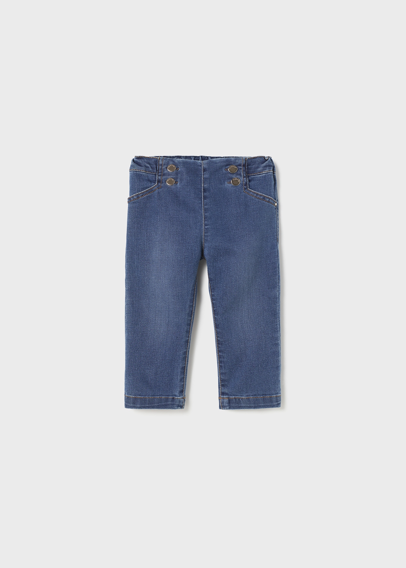 Calça jeans de bebê