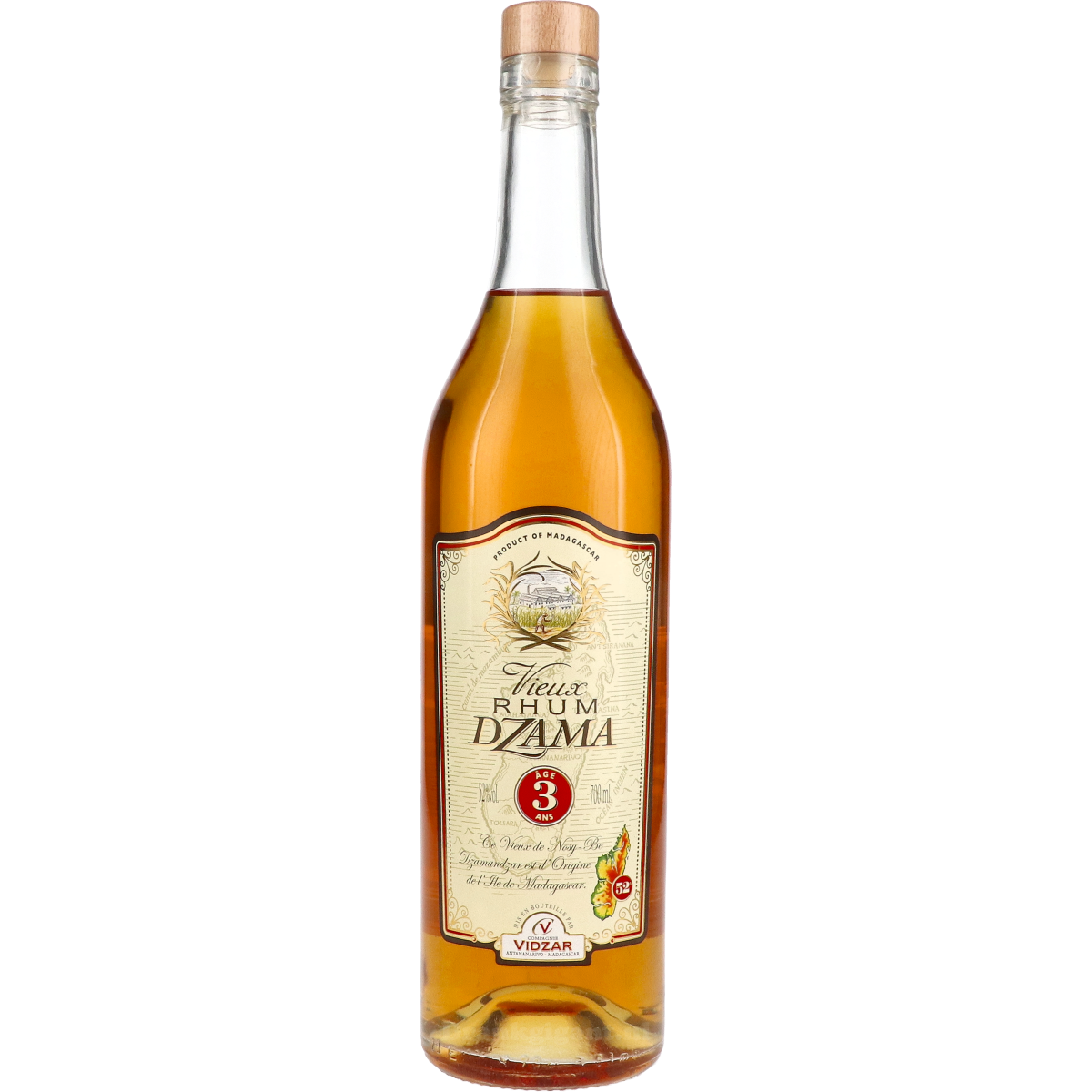 Dzama Vieux Rhum 3 Year 70 cl