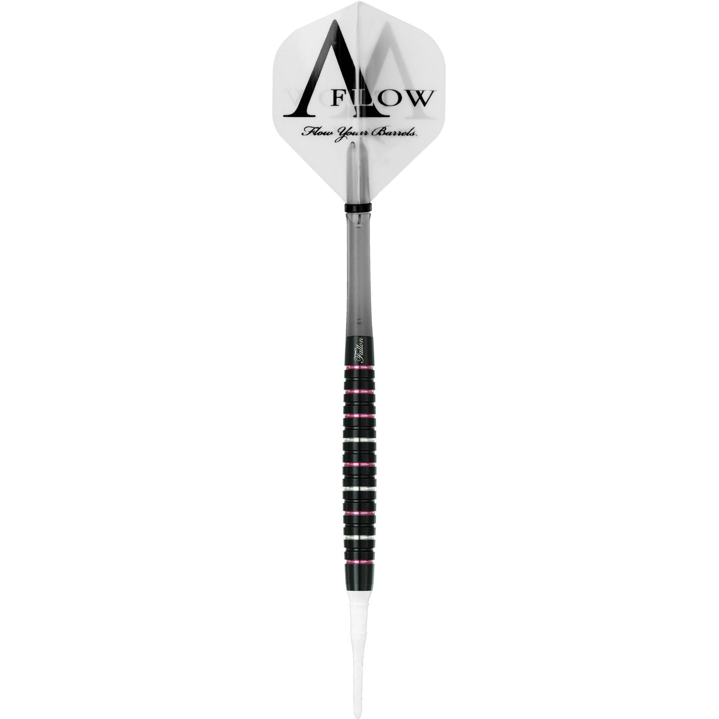 Dynasty - A-Flow Black Line - Fallon Sherrock Black Pink MG - Softdart