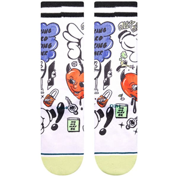 Chaussette STANCE DAILY DANGER CREW WHITE