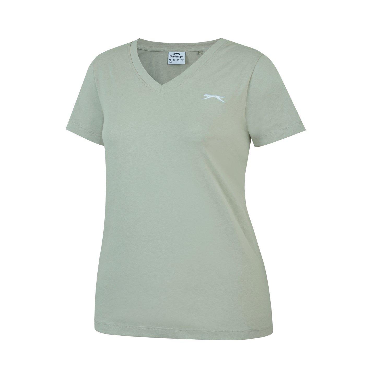 Slazenger Ladies V Neck Tee Shirt