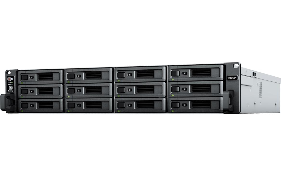 NAS RackStation RS2423RP+, 12-bay<br>2U Rackmount NAS mit 12 Laufwerkschächten