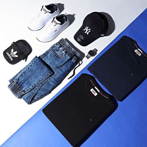 Tee Shirt Manches Longues Stretch Fit Slim 0804 Noir