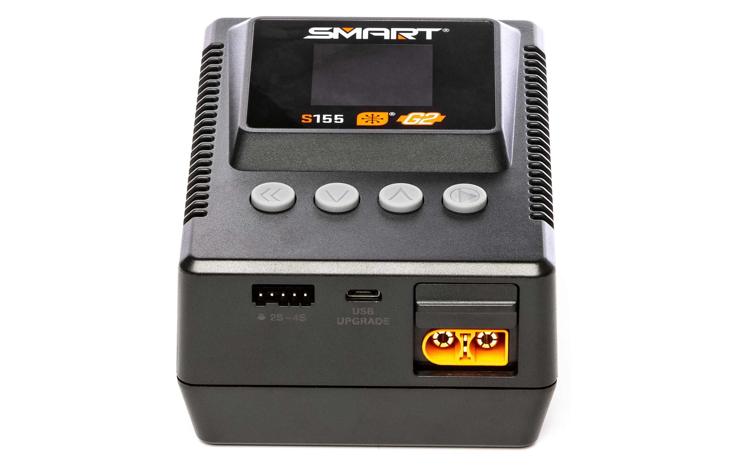 Ladegerät Smart S155 G2 AC 55W 1-4S, IC3 / IC5Spektrum Smart Ladegerät für 1-4S LiPo Akkus