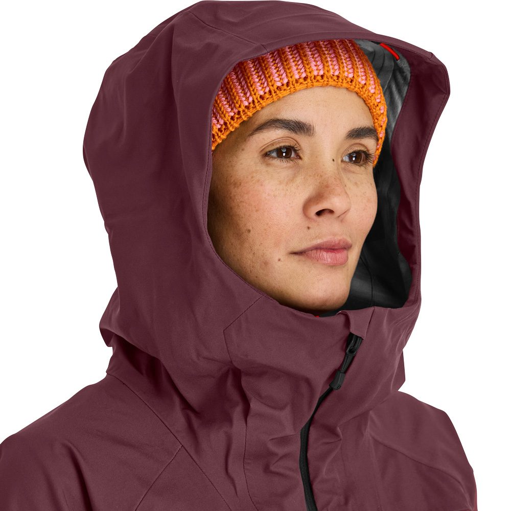 ORTOVOX 3L Guardian Shell Hardshelljacke Damen winetasting