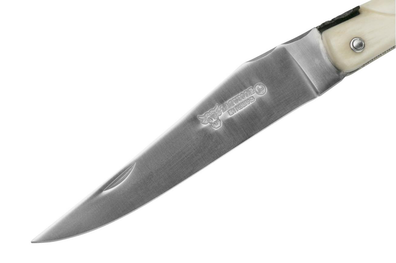 Laguiole en Aubrac Le Perlé 12 cm L0512OS6J3 Full Handle wit been