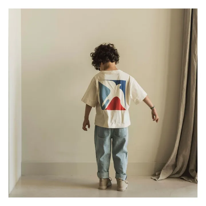 Jenest T-Shirt Oversize Mase | Ecru
