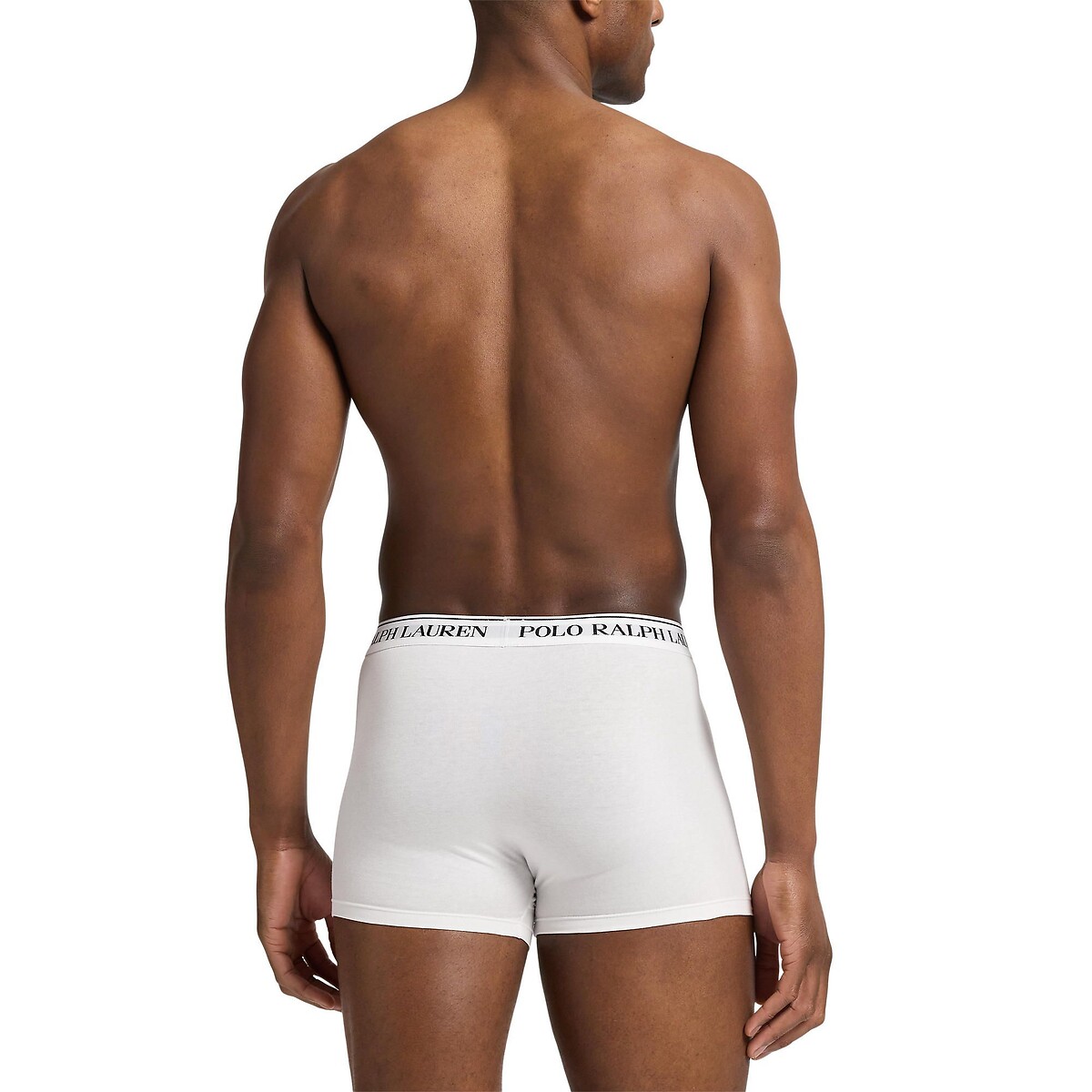 POLO RALPH LAUREN<br>Conjunto de 3 cuecas boxer clássicas em algodão elástico