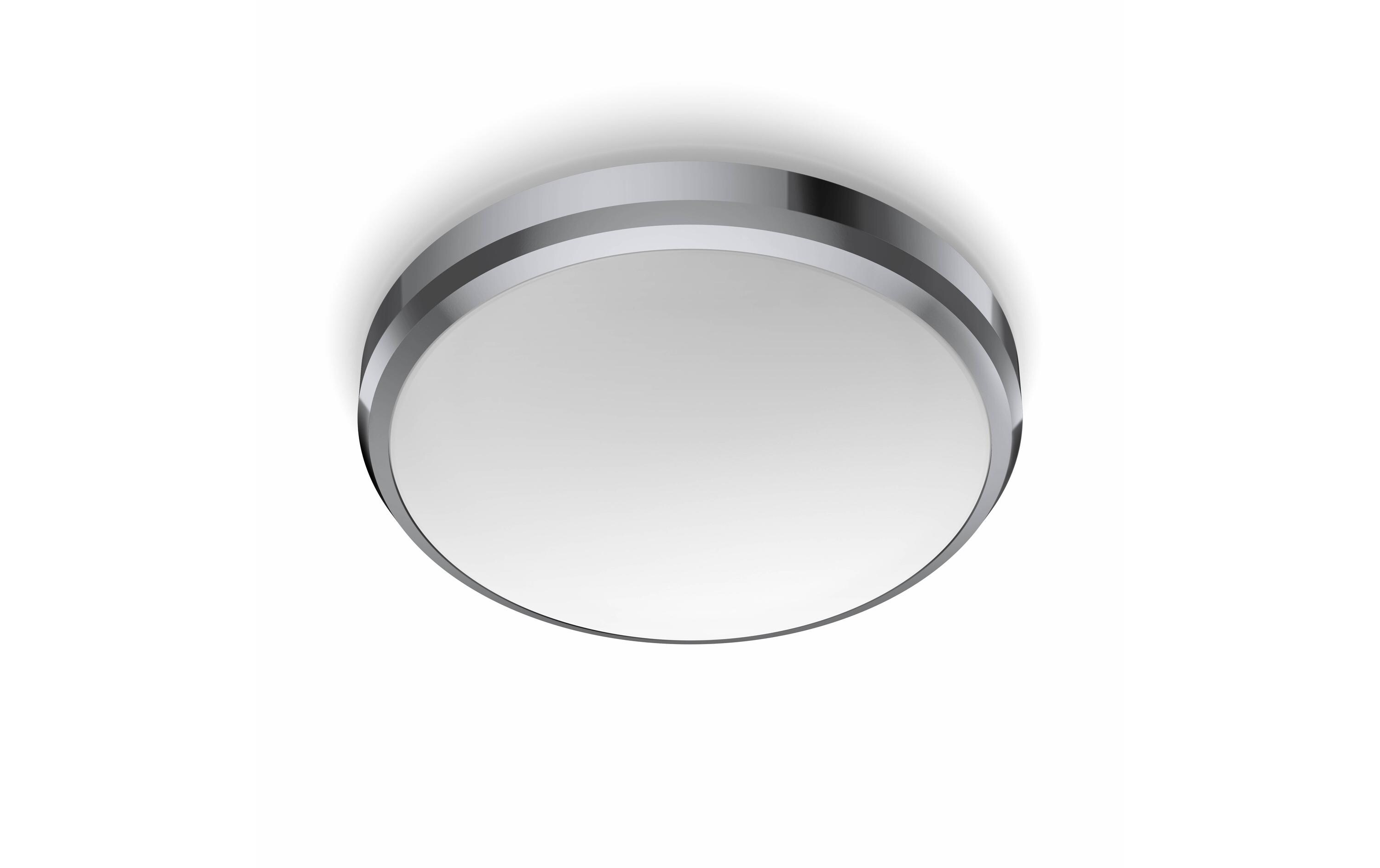 Deckenleuchte Doris, 6W, 4000K, IP44, chromeDeckenlampe mit LED-Beleuchtung