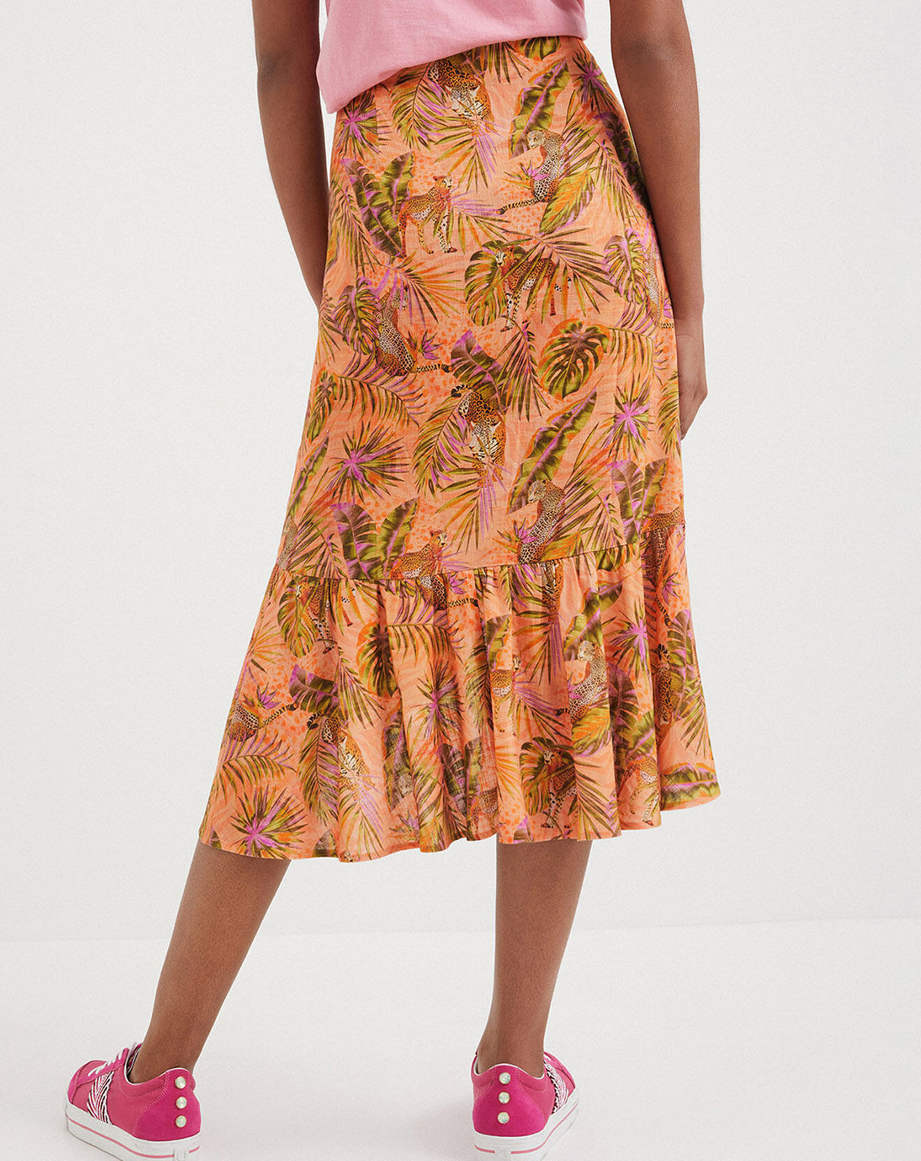 Desigual Jupe Lilia orange clair