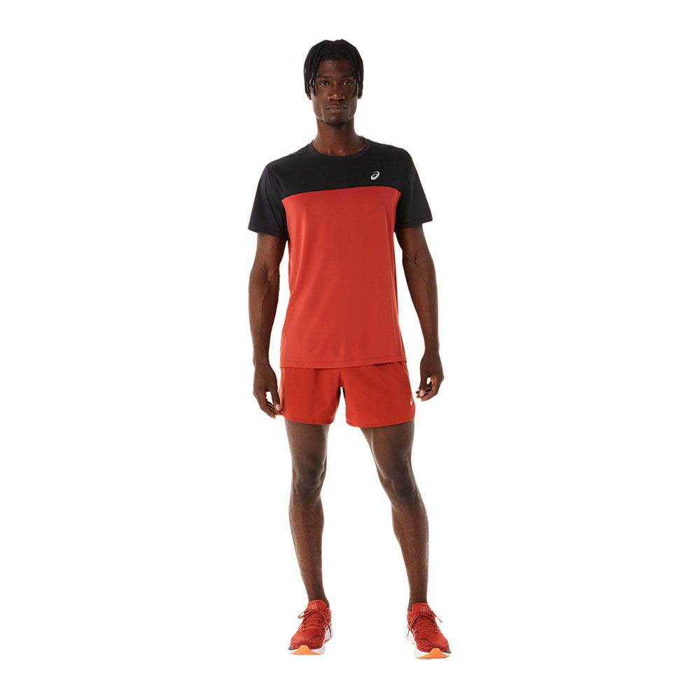 Asics ROAD 5IN - Short Homme spice latte