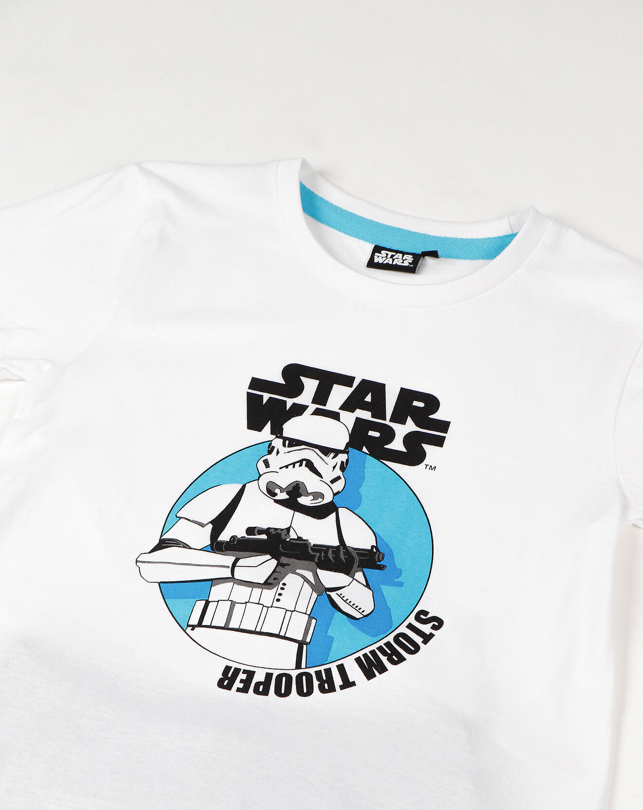 Star Wars Pyjama T-Shirt & Short blanc