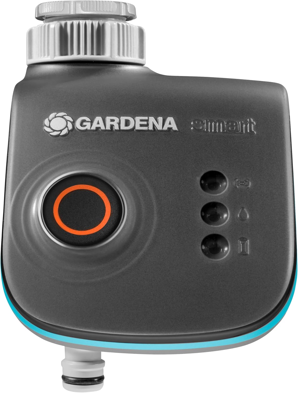 Gardena smart Water Control: Intelligenter Bewässerungscomputer mit smart App steuerbar, Frostwarnsystem, bewährte Ventiltechnik, ideal geeignet für Micro-Drip-System oder Sprinklersystem (19031-20)
