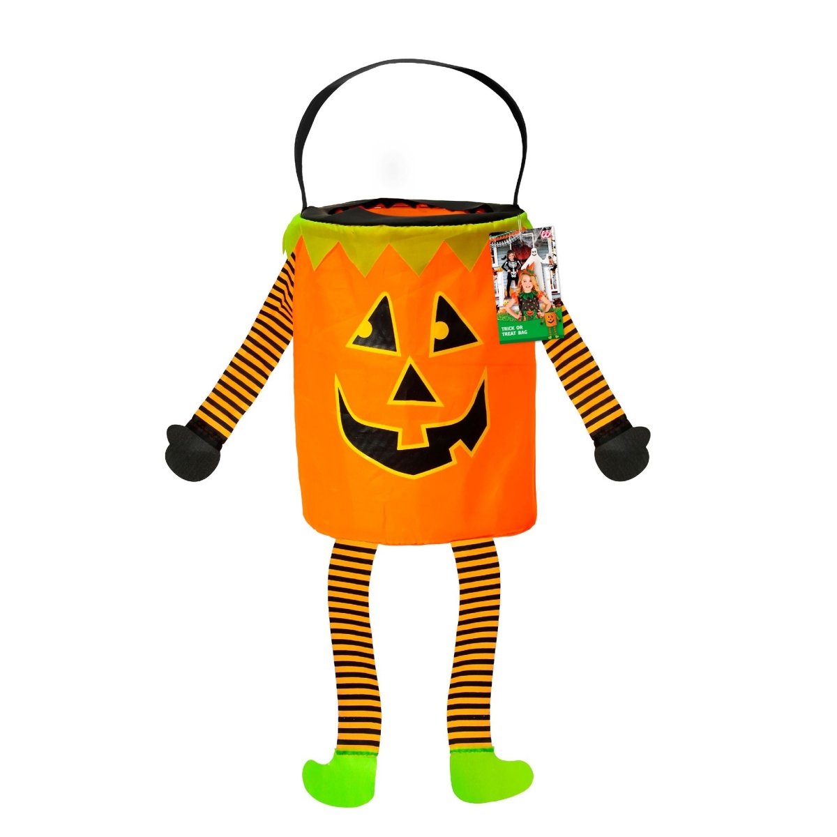 Halloween Tas Pompoen Met Armen En Benen
