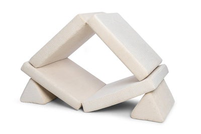 Shappy Play Byggbar Sofa 160x80 cm Cord, Vanilla