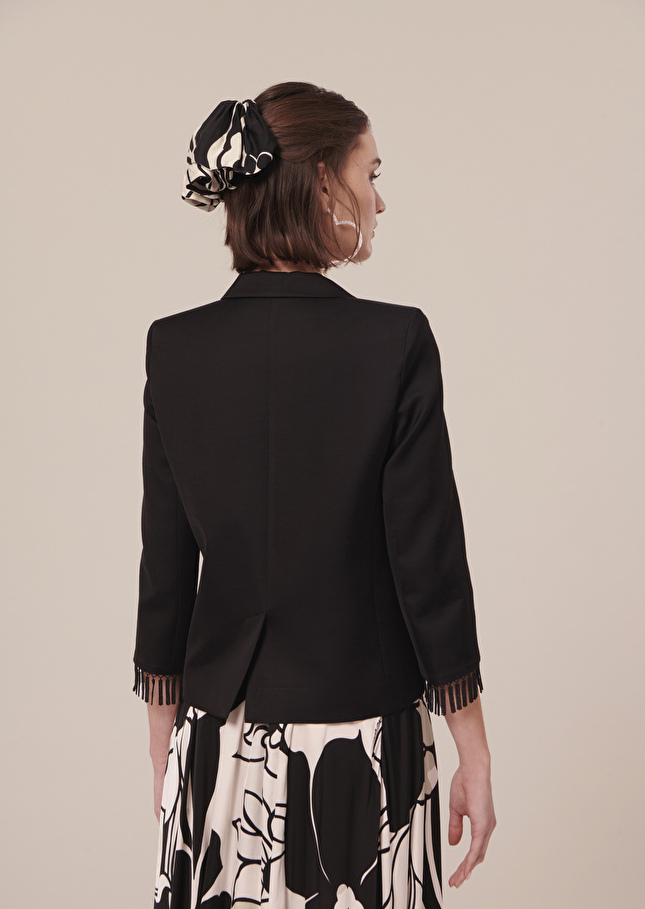 Veste Valensolenoire satinée