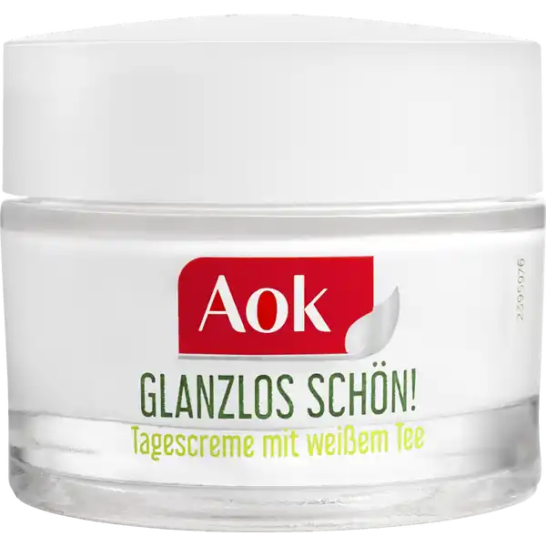 Glanzlos Schön! Tagescreme mit weißem Tee