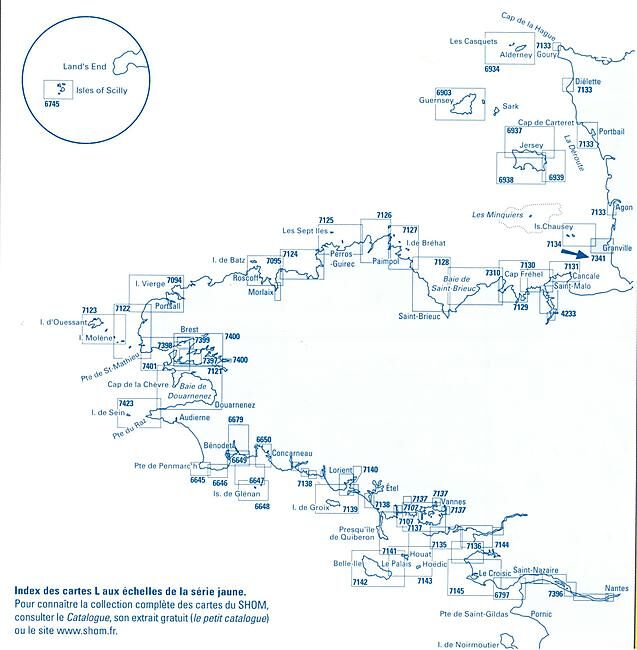 EPSHOM - 7341L ABORDS DE GRANVILLE