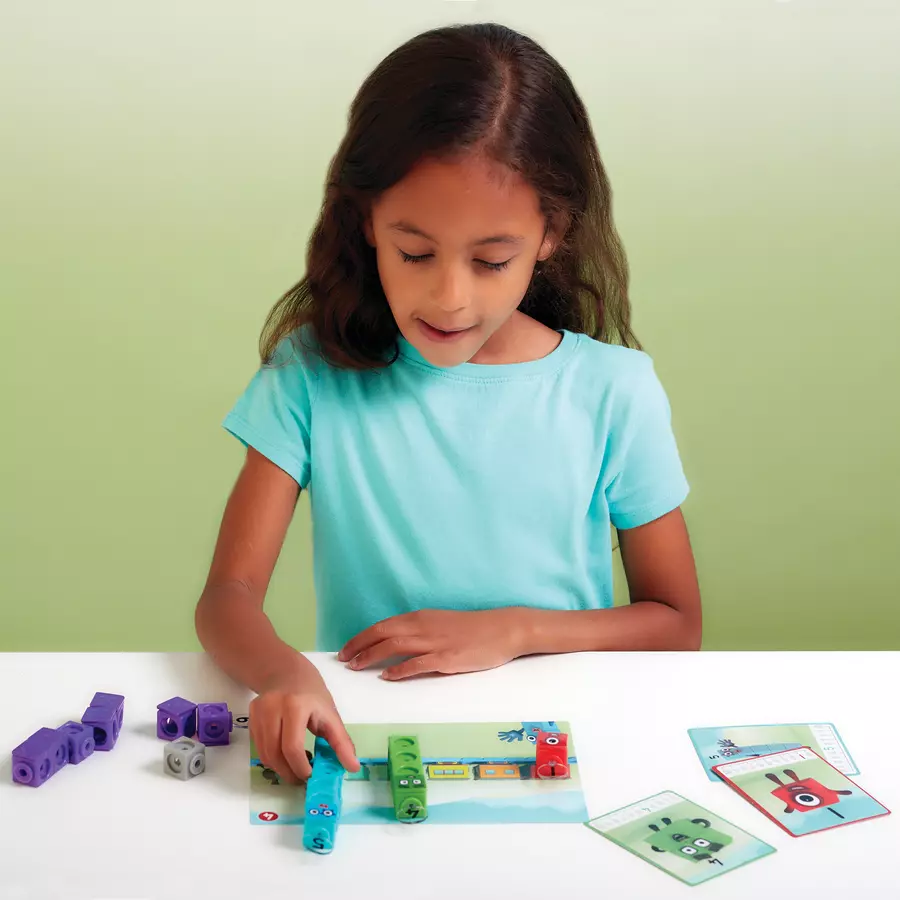 Learning Resources® Mathlink® Cubes Numberblocks 1-10 Activity Set