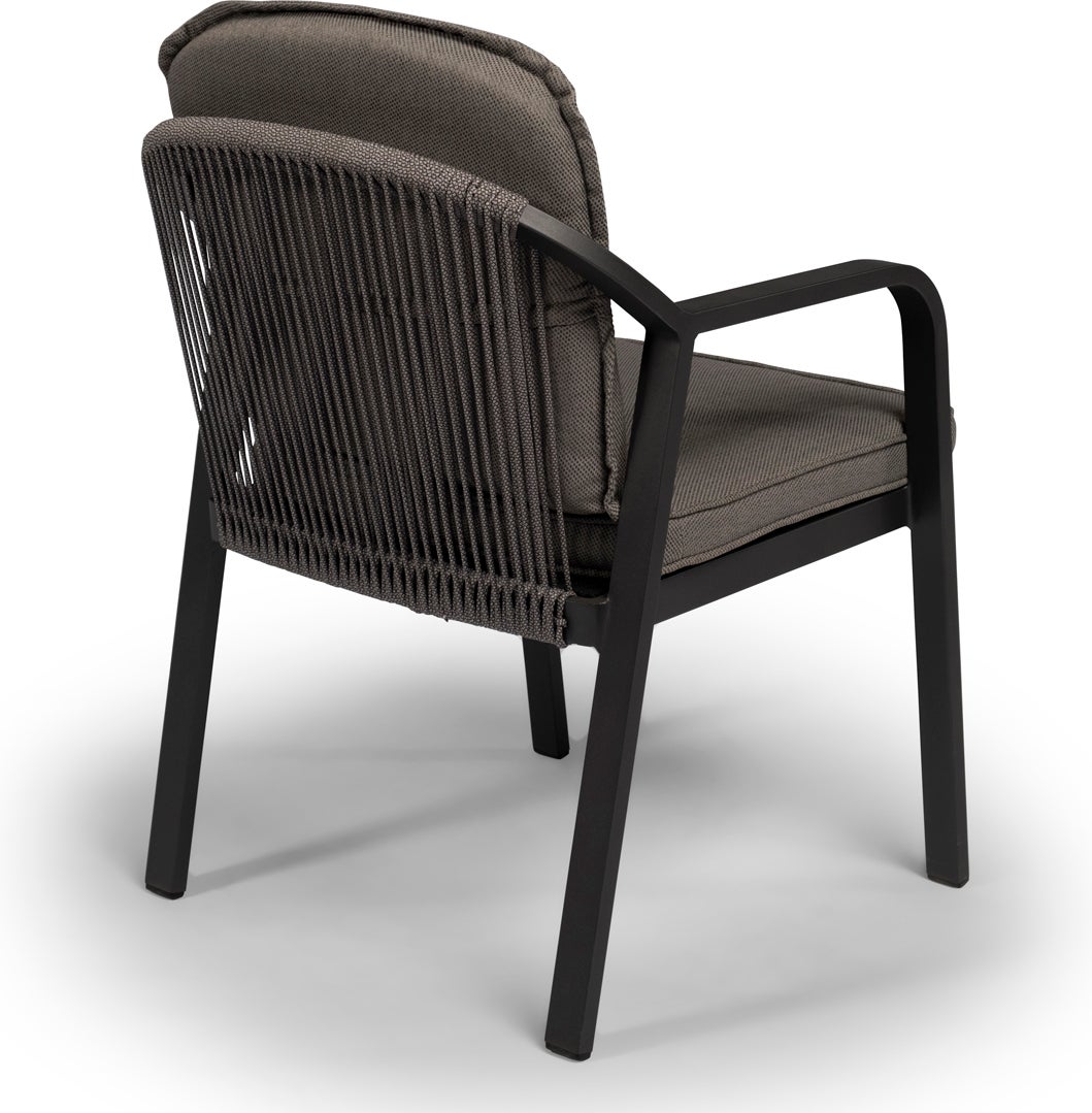 Tierra Outdoor eettafelstoel Pep antraciet