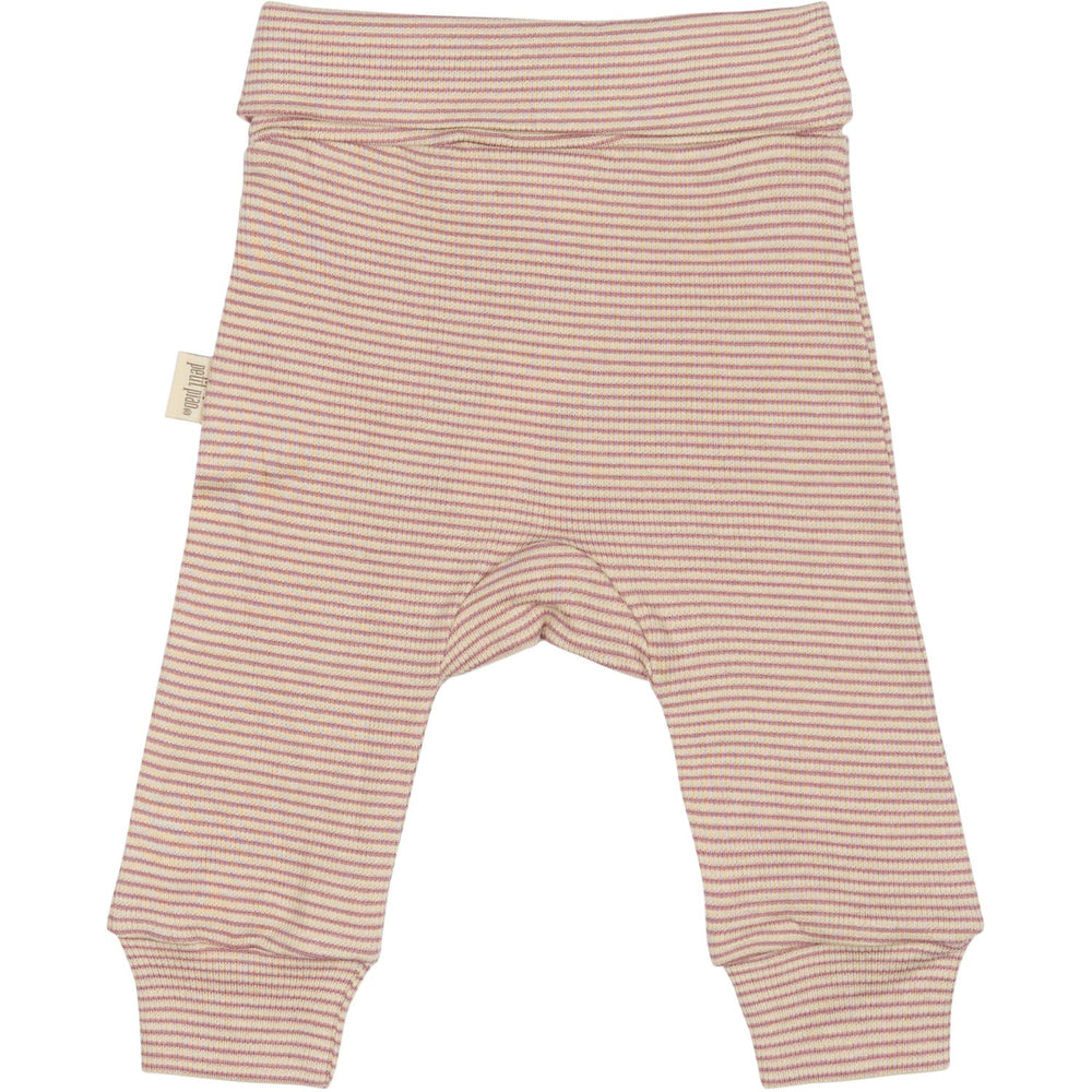 Køb Petit Piao Nostalgic Rose/Dark Off White PPDian Fold Leggings Stripe NOOS