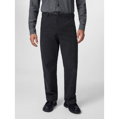 Herrenhose Knopfleiste, Graumeliert