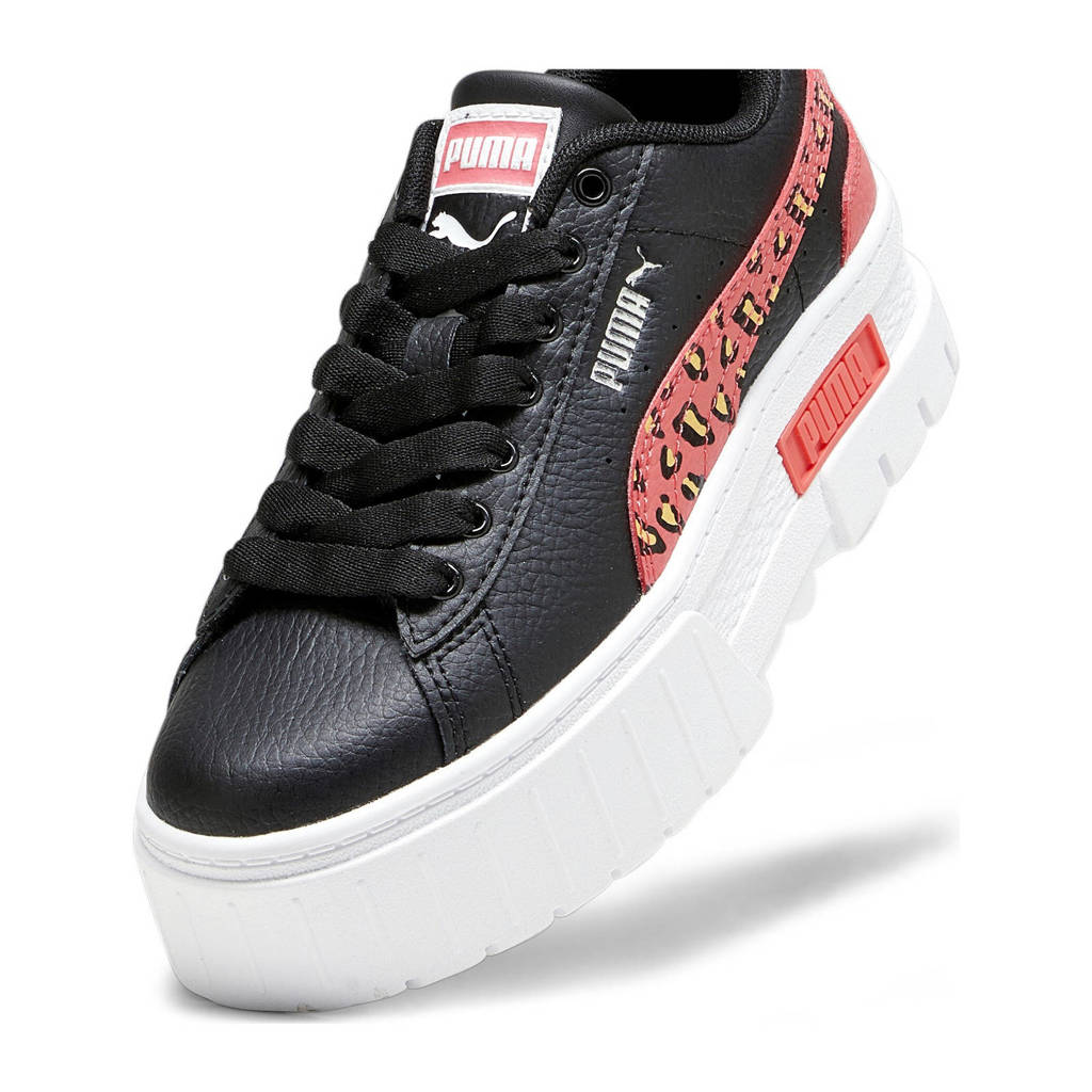 Puma Wildsneakers zwart/roze