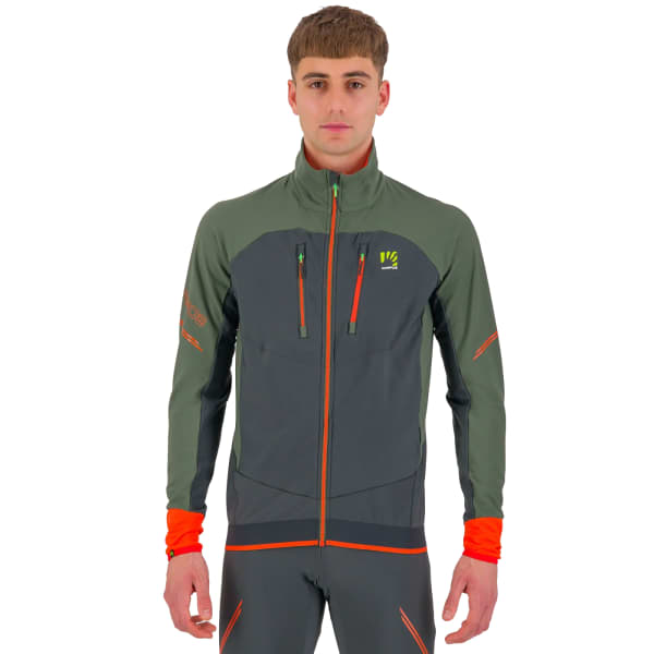Veste softshell KARPOS ALAGNA EVO JKT BLACK SAND/THYME