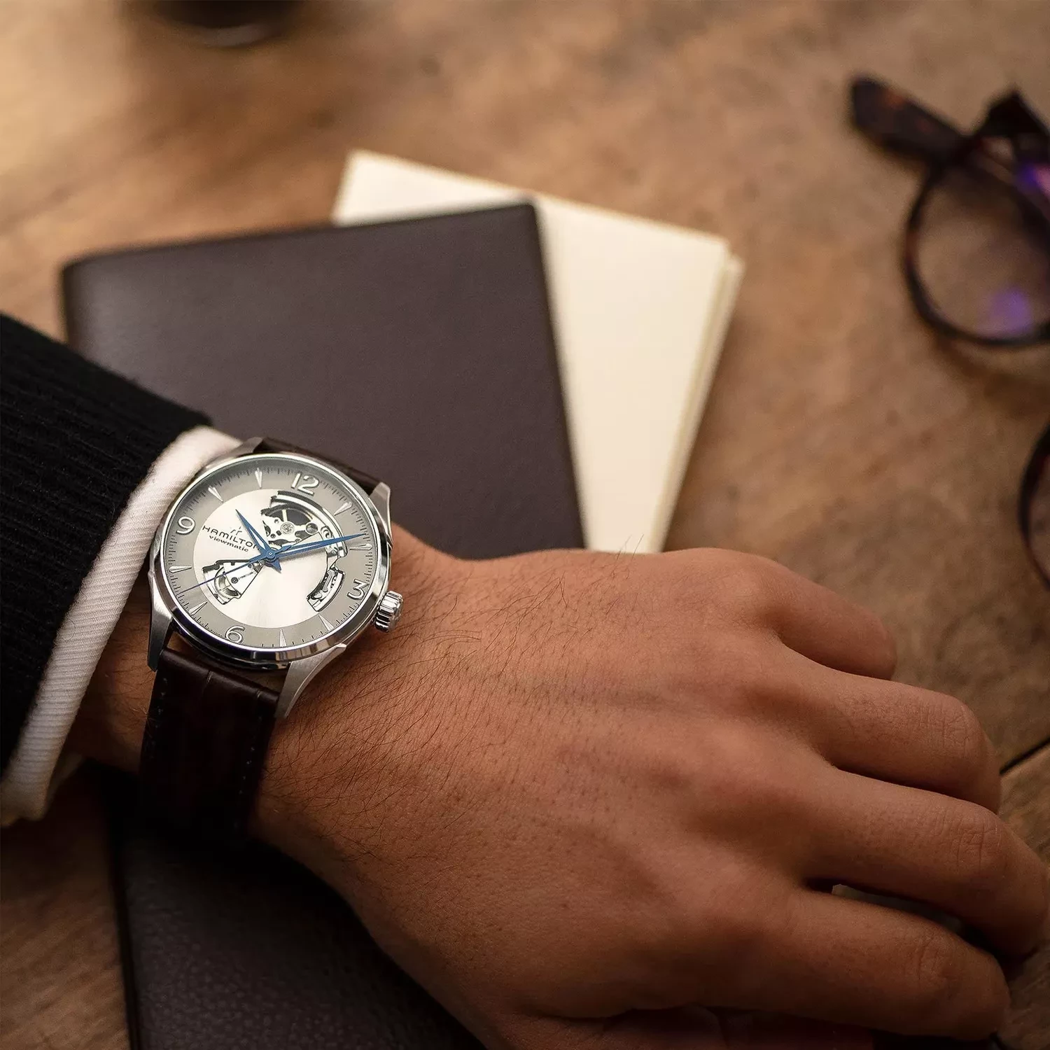 Hamilton Jazzmaster Open Heart Auto H32705521