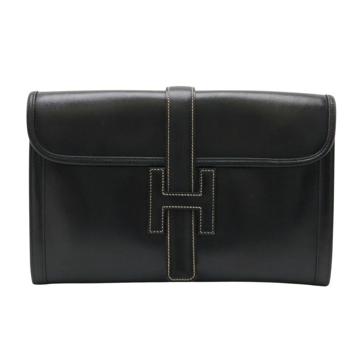 Hermès Vintage Hermès Pouch Black