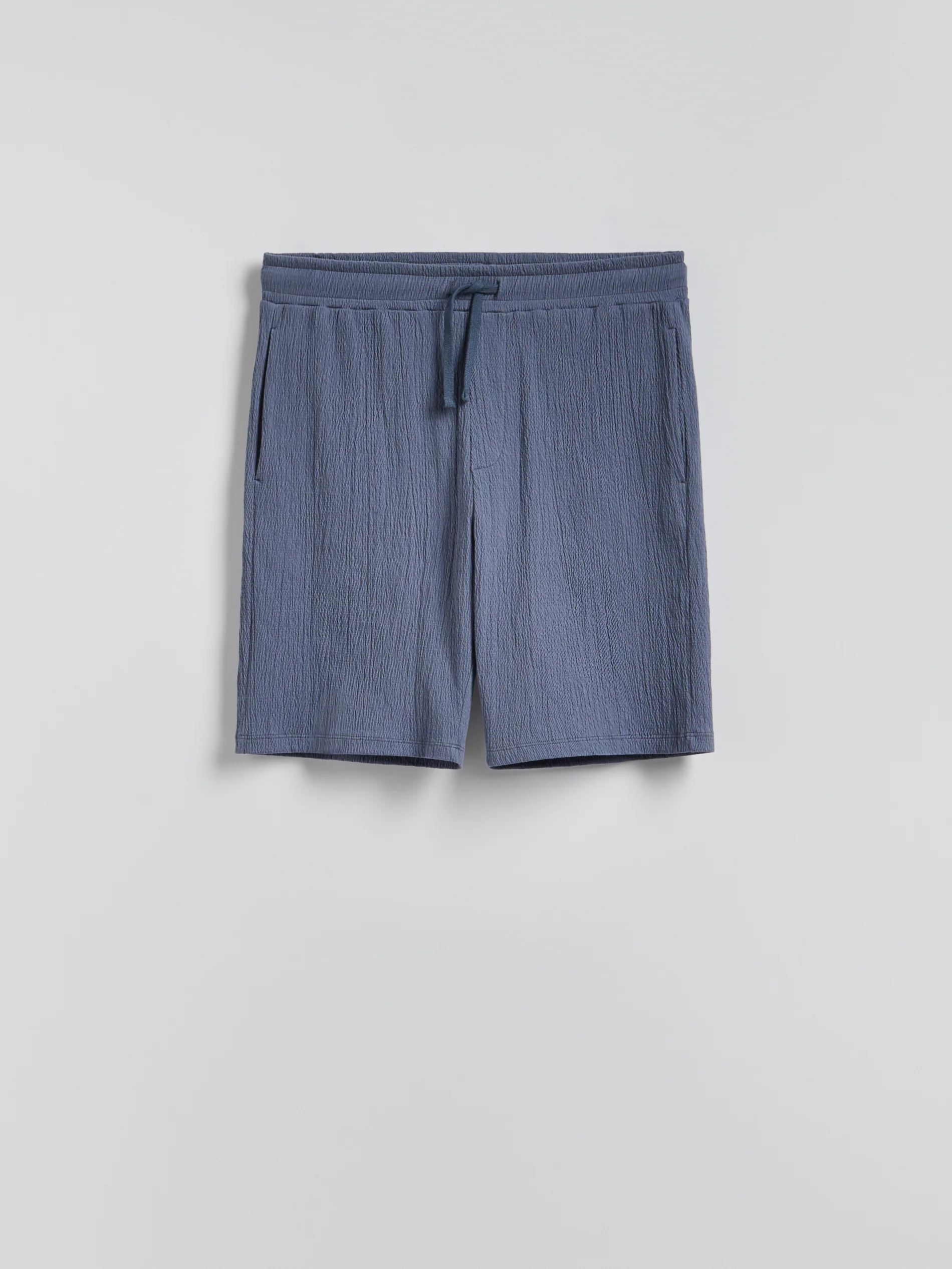 Struktur-Shorts im Regular-Fit