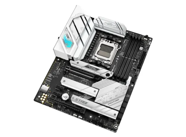 ASUS ROG STRIX B650-A GAMING WIFI - Bundkort - ATX - Socket AM5 - AMD B650 Chipset - USB-C 3.2 Gen 2x2, USB-C 3.2 Gen2, USB 3.2 Gen 2, USB 3.2 Gen 1 - 2.5 Gigabit LAN, Wi-Fi 6, Bluetooth - onboard grafik (CPU påkrævet) - HD Audio (8-kanaler)