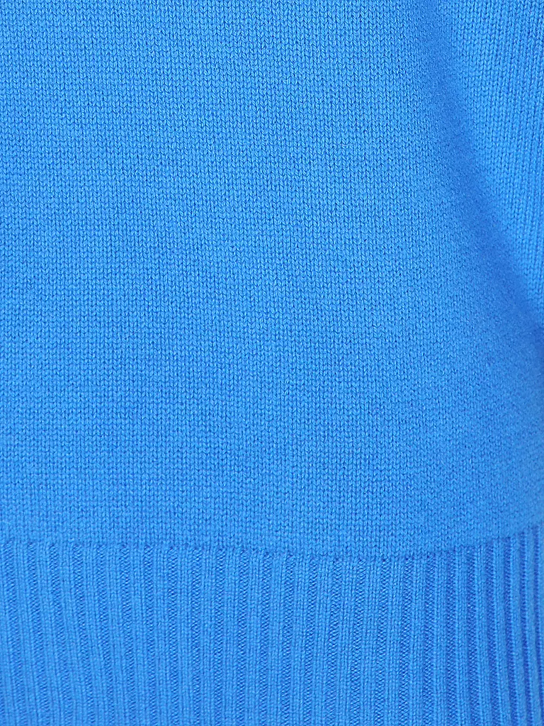 BOSS Kaschmirpullover blau