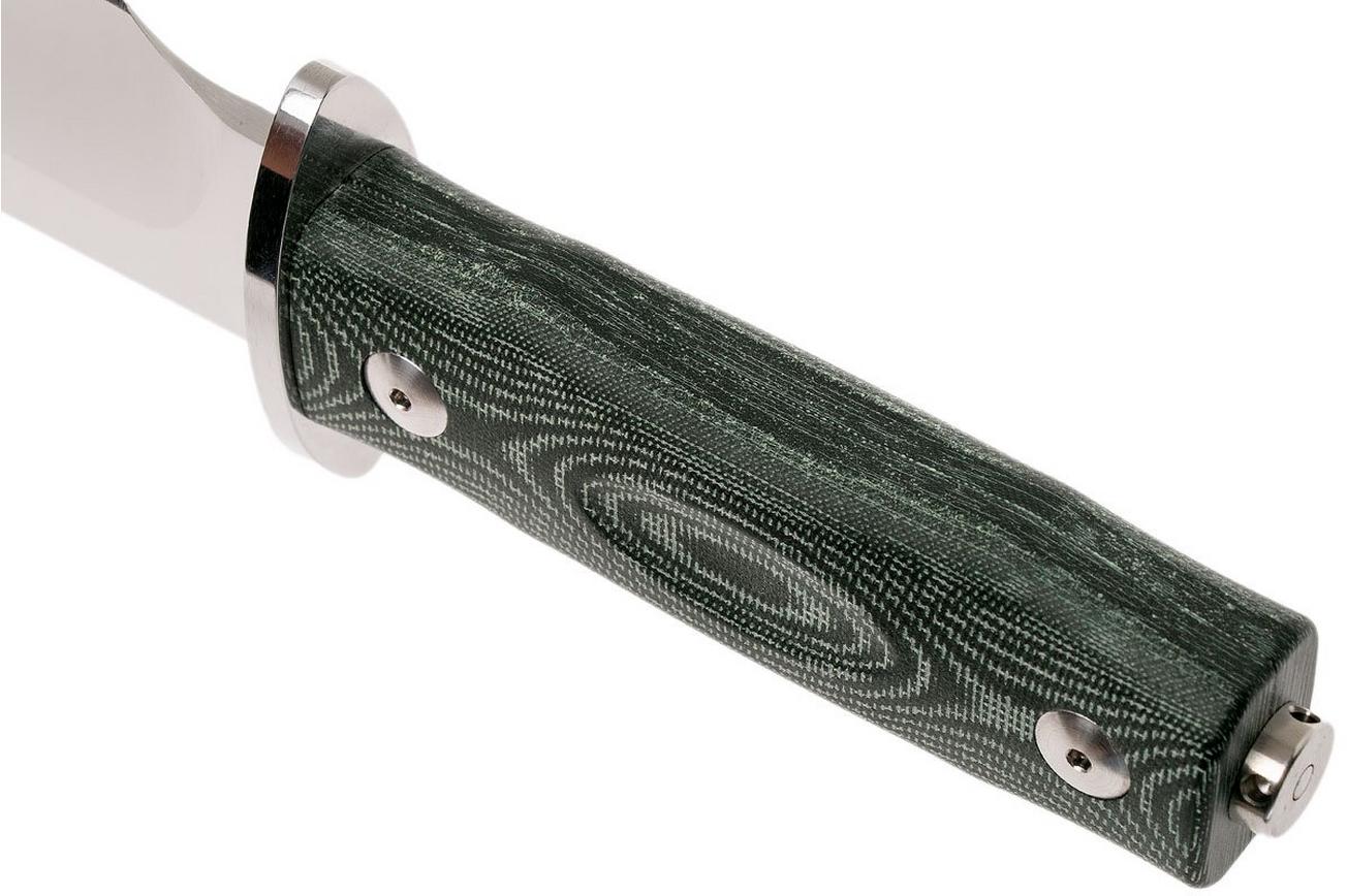 Maserin Bowie 977 Green Micarta 977/MCV bowie mes