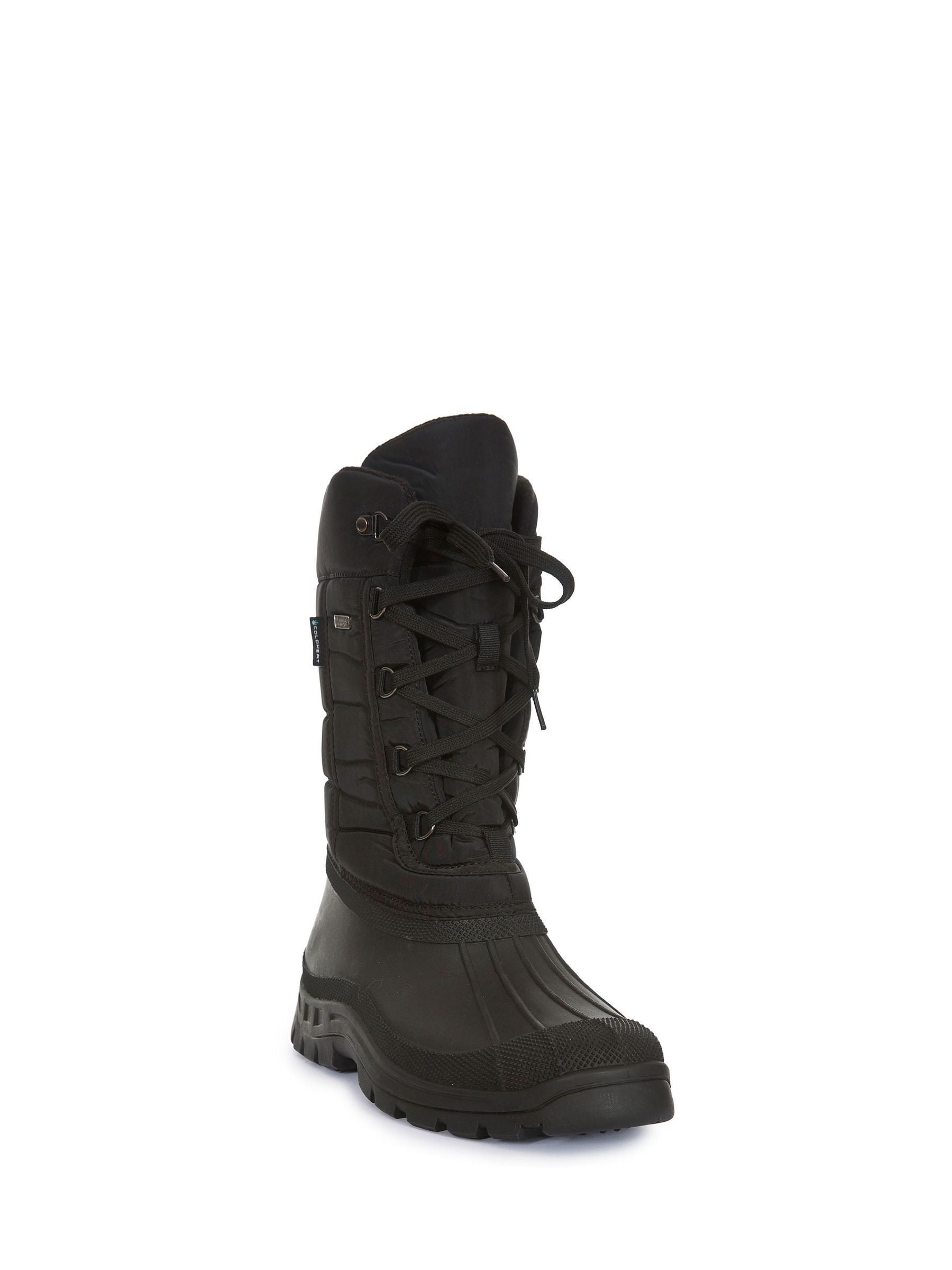 Trespass Male Straiton II Black Snow Boots