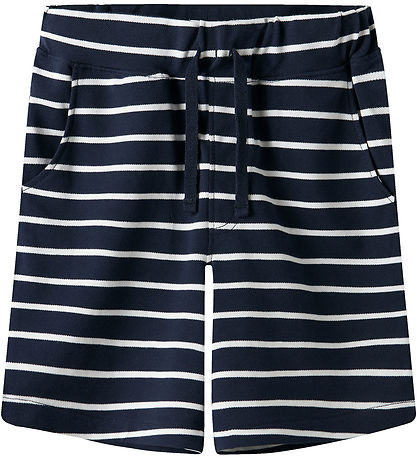 Name It Shorts - NkmVolo - Navy Blazer/White