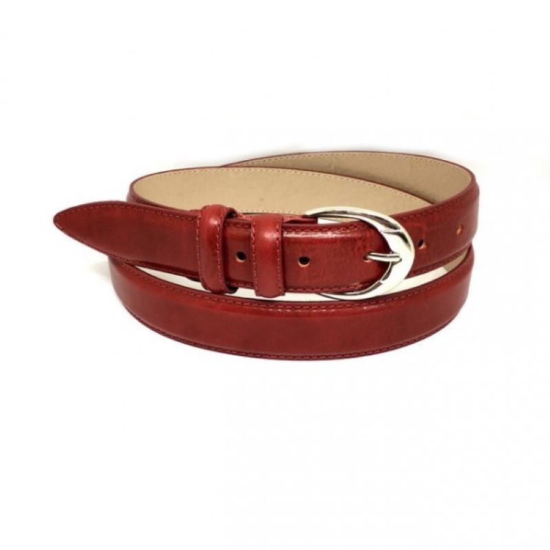 Milano Belts Dames Centuur Ivrea 30 Rood
