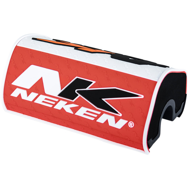 Neken - Mousse Guidon Oversized - Diamètre 28,6 mm Rouge / Blanc