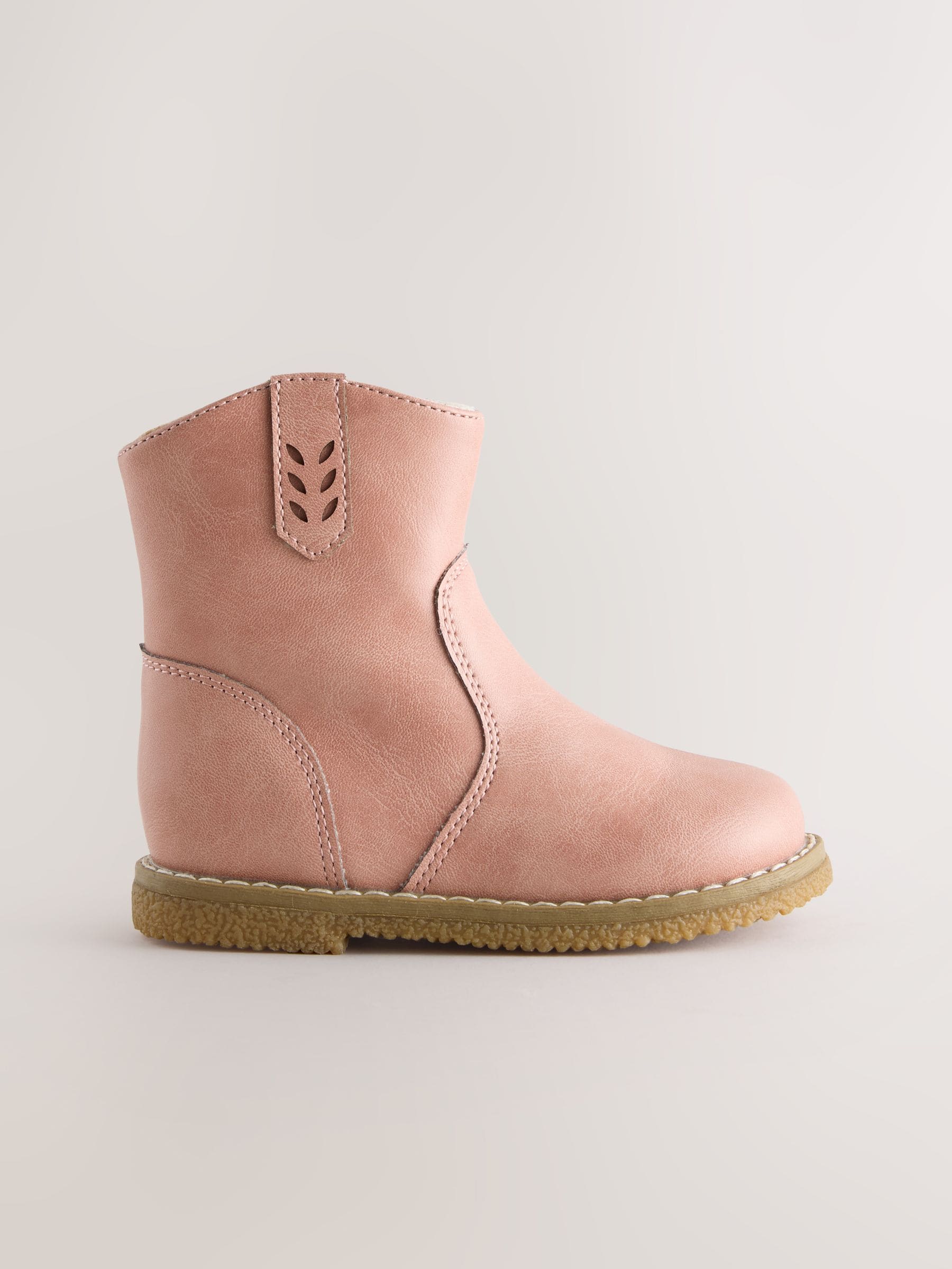 Roze - Western enkellaarsjes